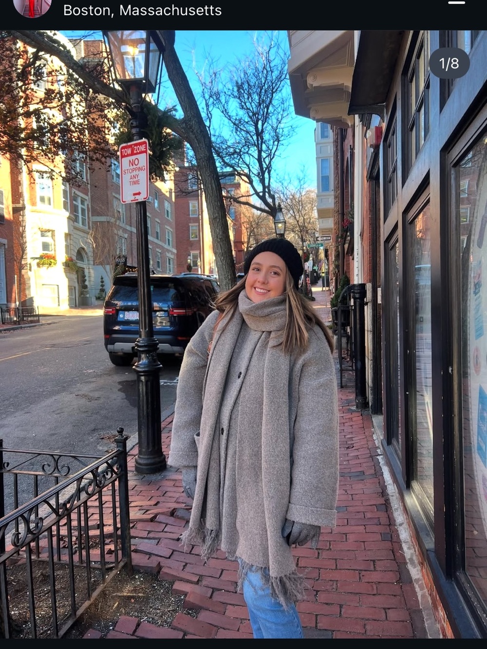 Zara Coat + Scarf